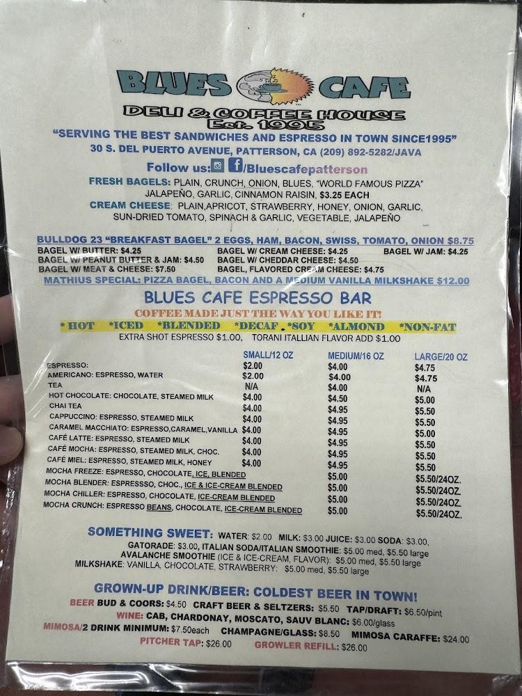 Blues Cafe Menu image 2